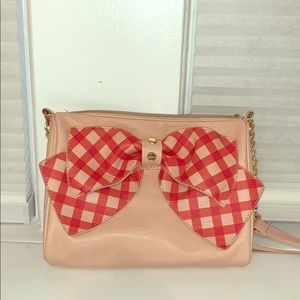 Betsey Johnson Pink Picnic Purse